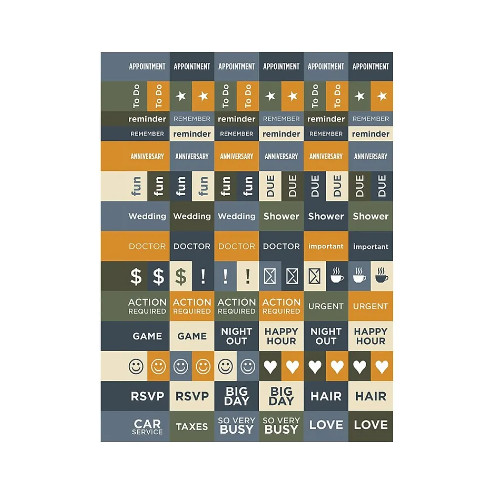 Academic Planners|TF Publishing 2024-2025 Elements Series Ombre Woods 6" x 8" Academic Weekly & Monthly Planner, Paperboard Cover, Kraft/Black