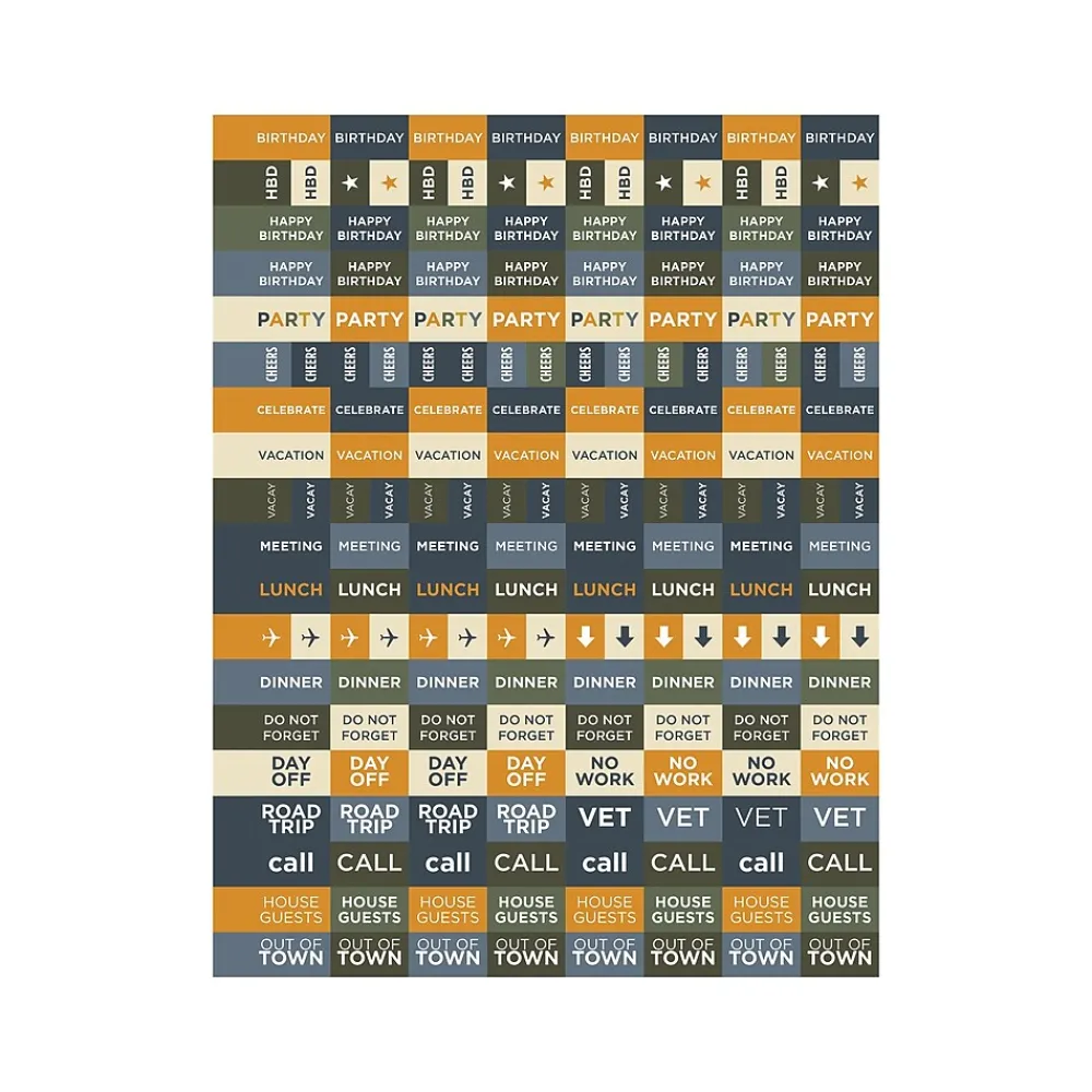 Academic Planners|TF Publishing 2024-2025 Elements Series Venn Diagram 8.5" x 11" Academic Weekly & Monthly Planner, Paperboard Cover