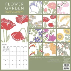 2025 Calendars|TF Publishing 2025 Flower Garden 12" x 12" Monthly Wall Calendar (25-1127)
