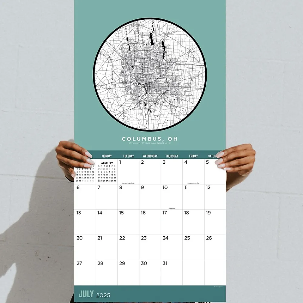 2025 Calendars|TF Publishing 2025 Home: Ohio 12" x 12" Monthly Wall Calendar (25-1131)