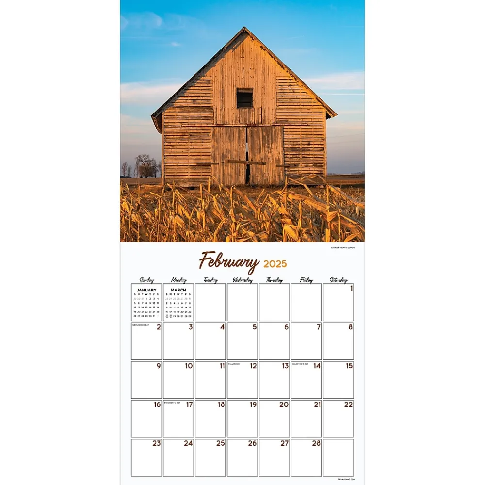 2025 Calendars|TF Publishing 2025 Midwest Is Best 12" x 12" Monthly Wall Calendar (25-1047)