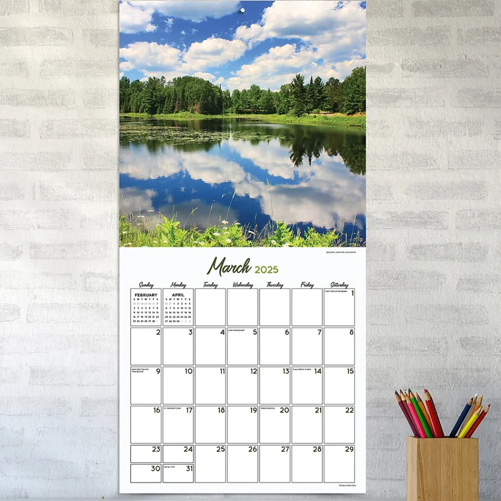 2025 Calendars|TF Publishing 2025 Midwest Is Best 12" x 12" Monthly Wall Calendar (25-1047)