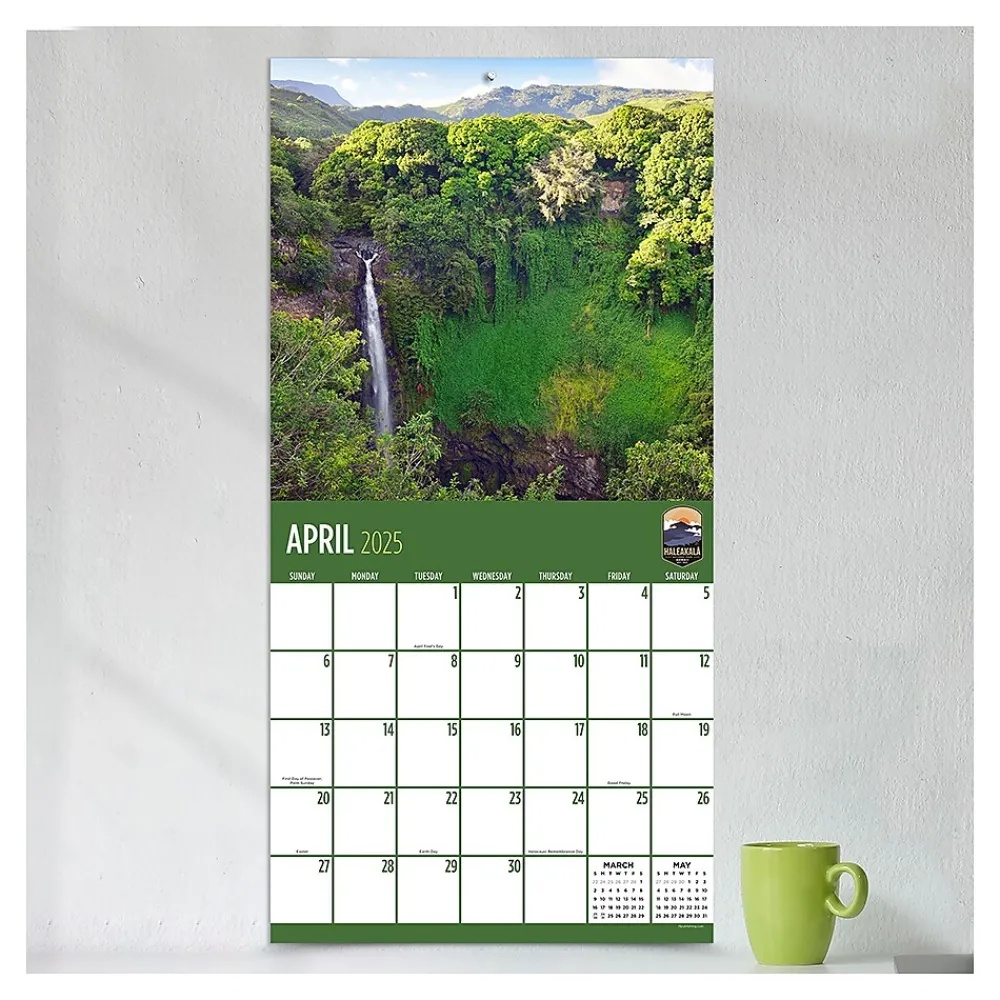 2025 Calendars|TF Publishing 2025 National Parks 12" x 12" Monthly Wall Calendar (25-1020)