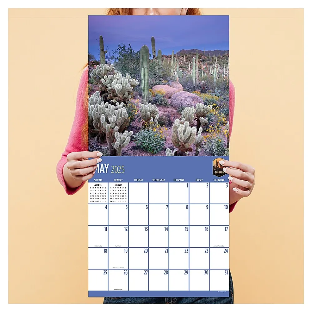 2025 Calendars|TF Publishing 2025 National Parks 12" x 12" Monthly Wall Calendar (25-1020)
