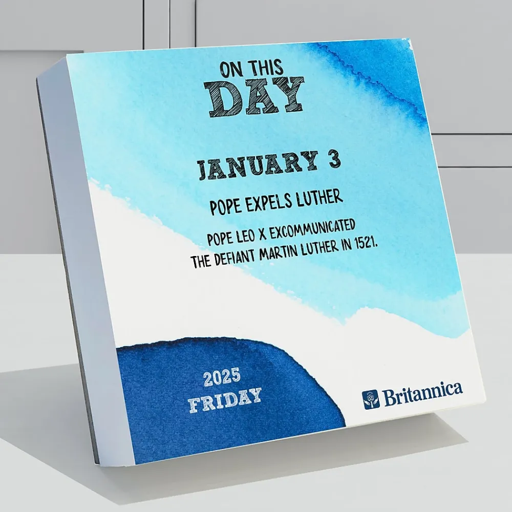 2025 Calendars|TF Publishing 2025 On This Day 5.25" x 5.25" Day-to-Day Calendar (25-3004)