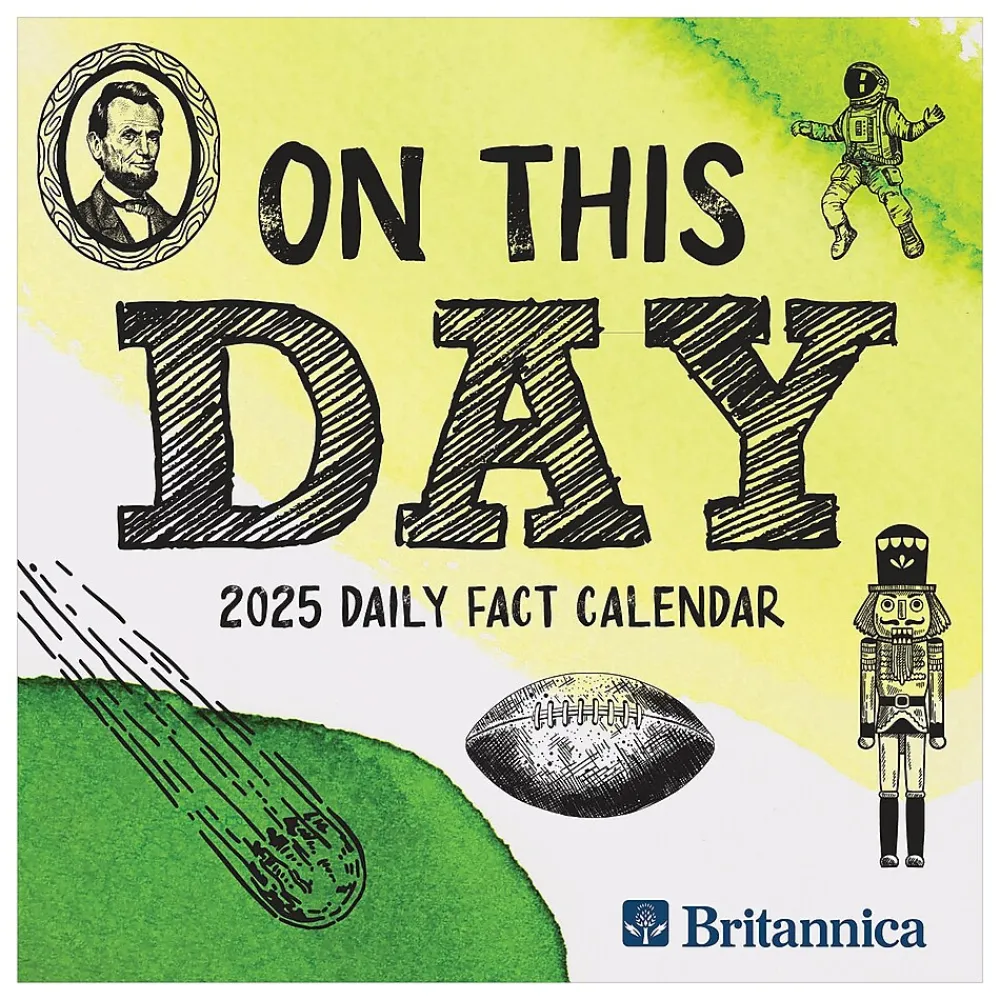 2025 Calendars|TF Publishing 2025 On This Day 5.25" x 5.25" Day-to-Day Calendar (25-3004)