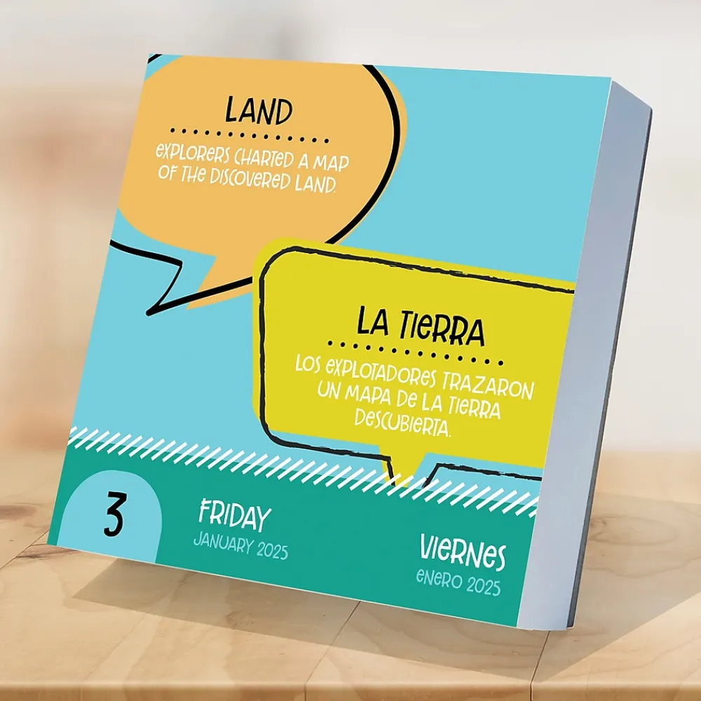 2025 Calendars|TF Publishing 2025 Spanish for Everyone 5.25" x 5.25" Day-to-Day Calendar (25-3020)