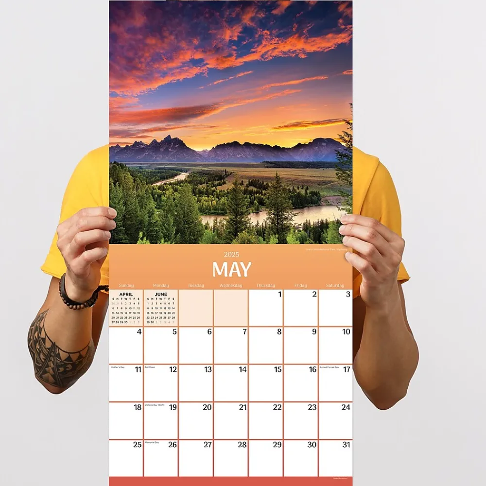 2025 Calendars|TF Publishing 2025 Sunsets 12" x 12" Monthly Wall Calendar (25-1028)