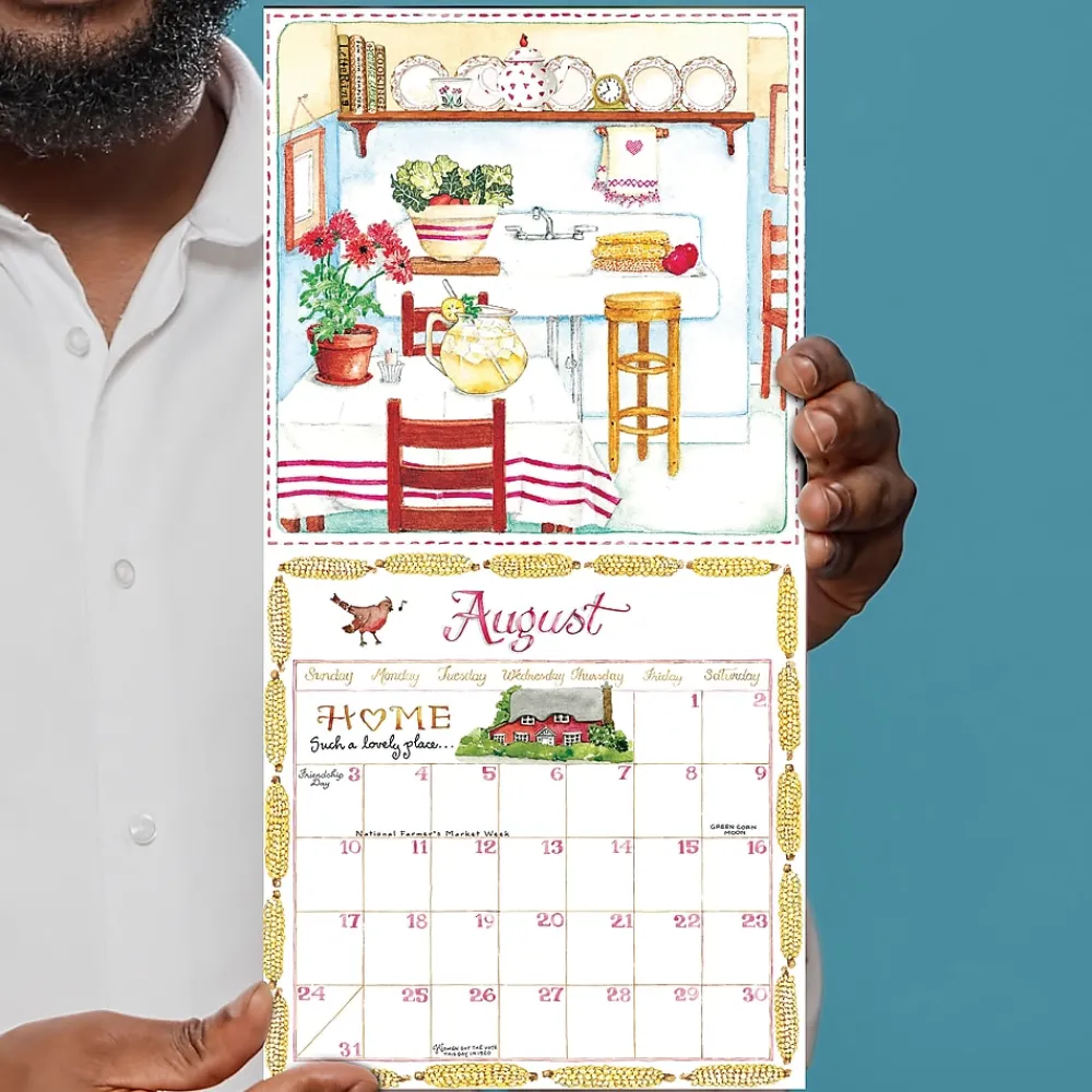 2025 Calendars|TF Publishing 2025 Susan Branch 7" x 7" Monthly Wall Calendar (25-2106)