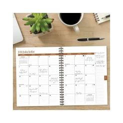 Academic Planners|Willow Creek 2024-2025 Botanical Fruit 6.5" x 8.5" Academic Weekly & Monthly Planner, Paper Cover, Multicolor (46227)