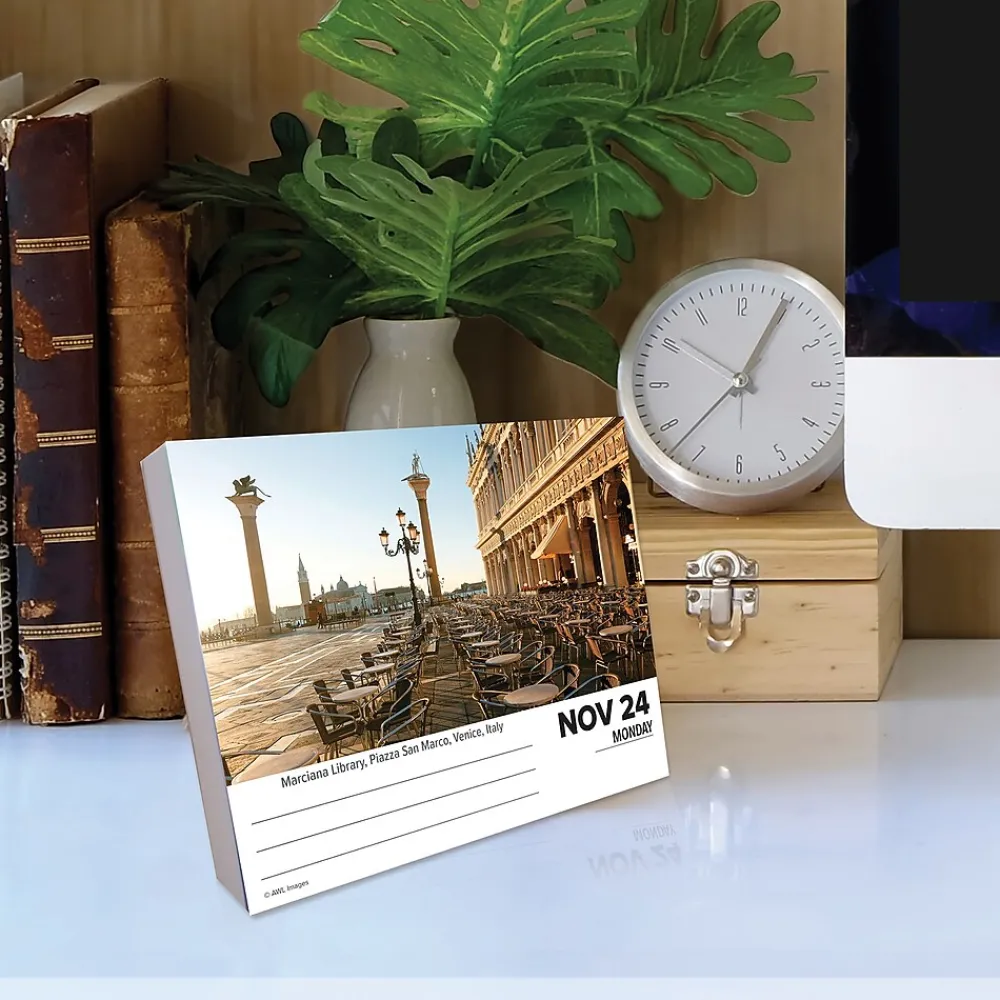 2025 Calendars|Willow Creek 2025 Daily Destinations 2025 6.2" x 5.4" Day-to-Day Calendar (40782)
