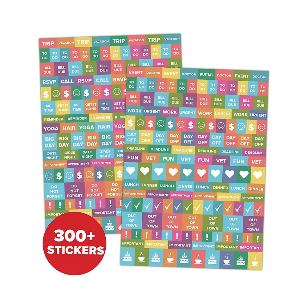 Academic Planners|Willow Creek 2024-2025 Honeybee 6.5" x 8.5" Academic Weekly & Monthly Planner, Paper Cover, Multicolor (47446)
