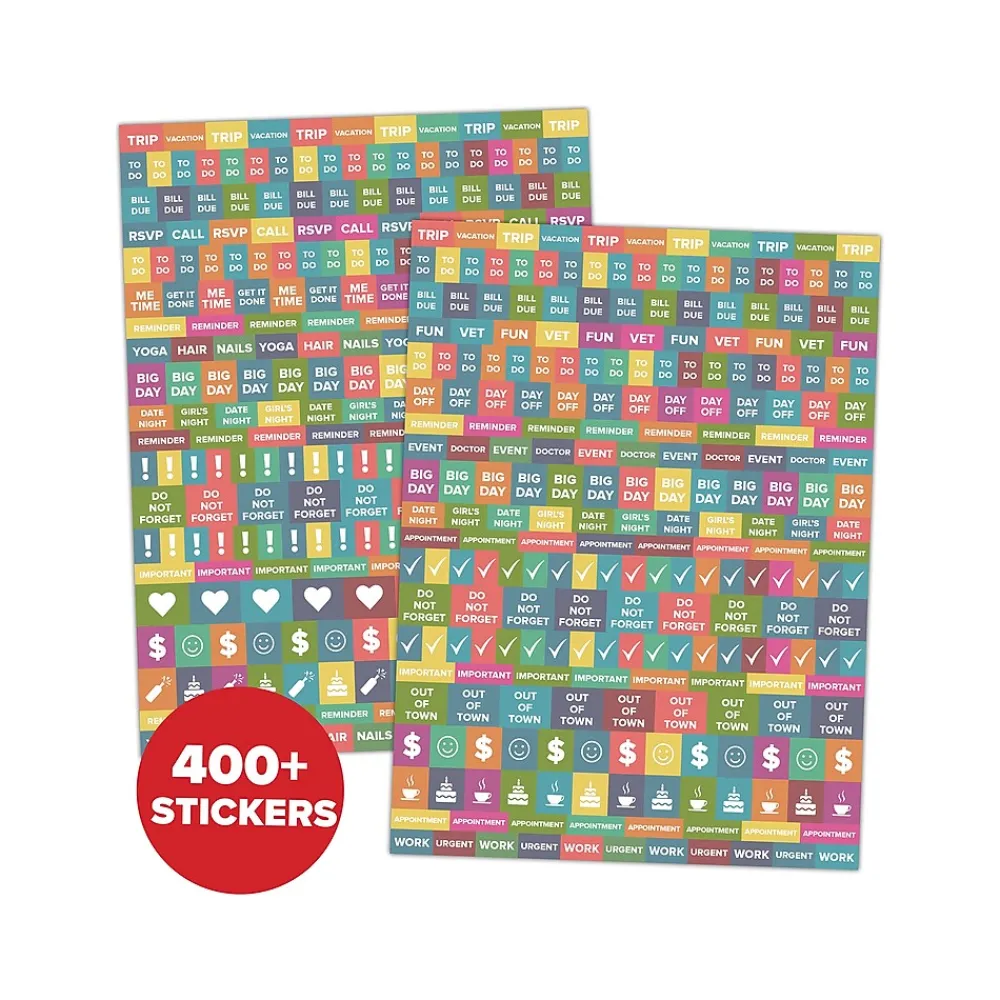 2025 Planners|Willow Creek 2025 Pink Flower 6.5" x 8.5" Weekly & Monthly Planner, Paper Cover, Multicolor (48689X)