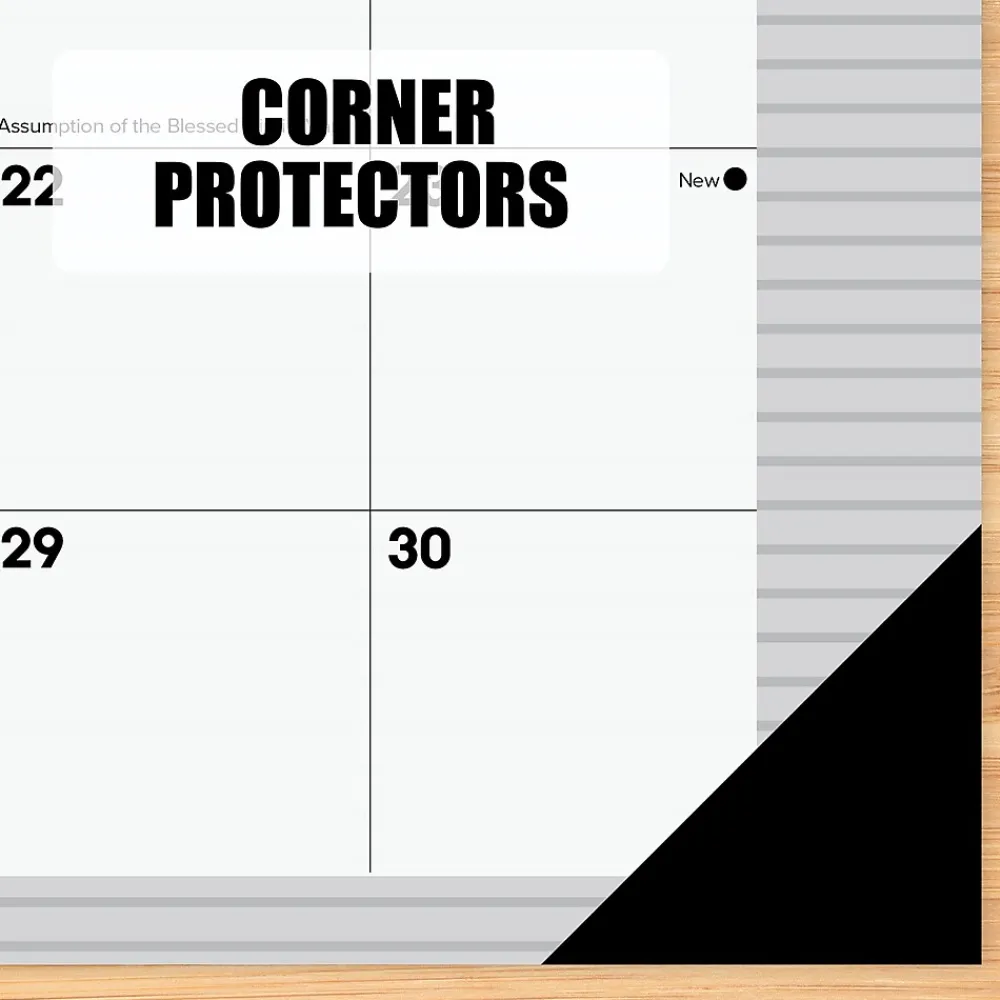 2025 Calendars|Willow Creek 2025 Pinstripe 17" x 12" Monthly Desk Pad Calendar (48269)