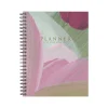 Academic Planners|Willow Creek 2024-2025 Plum Abstract 8.5" x 11" Academic Weekly & Monthly Planner, Paper Cover, Multicolor (47606)