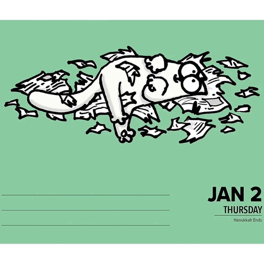 2025 Calendars|Willow Creek 2025 Simon's Cat 6" x 5.5" Day-to-Day Calendar (41017)