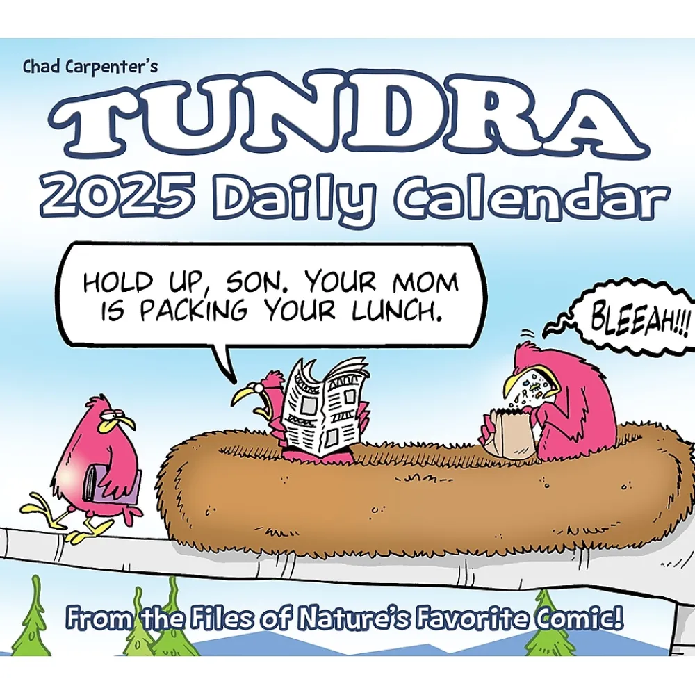 2025 Calendars|Willow Creek 2025 Tundra Daily Comics 6" x 5.5" Day-to-Day Calendar (41079)
