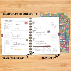 2025 Planners|Willow Creek 2025 Watercolor Garden 8.5