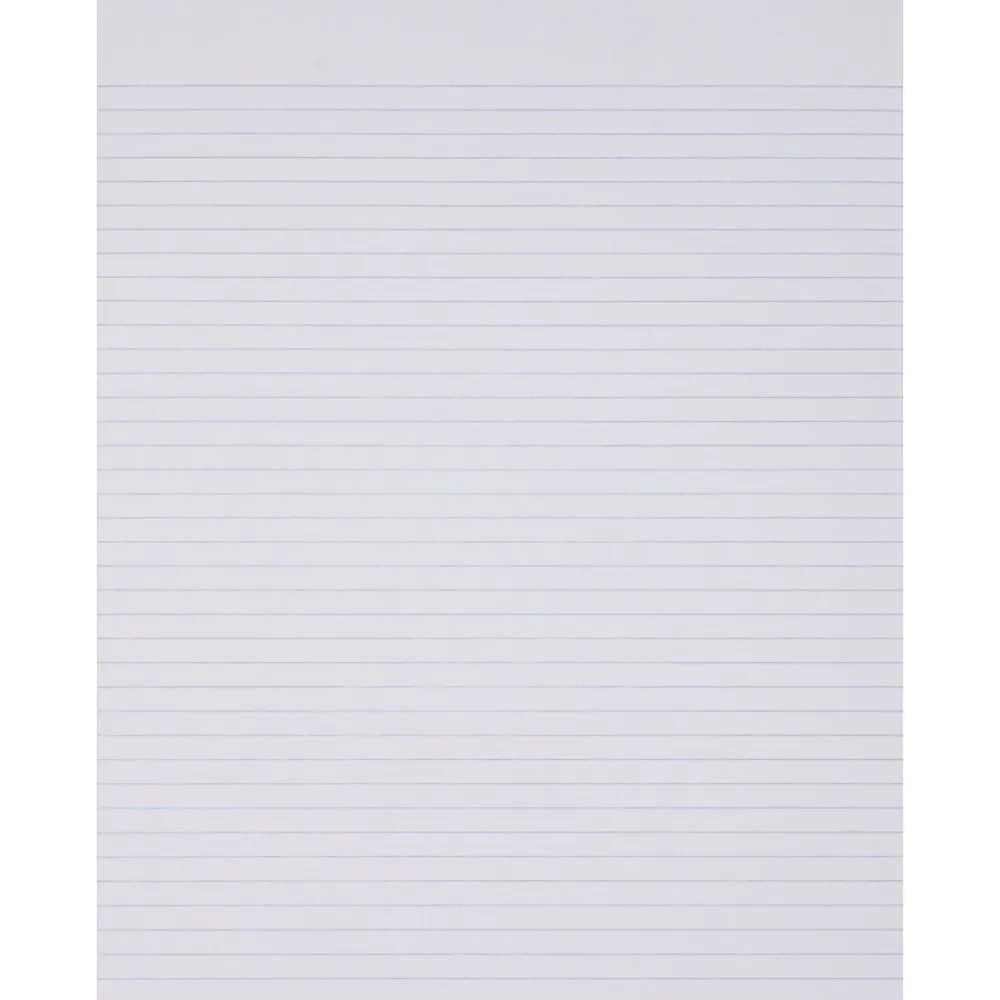 Notepads|Ampad Evidence, 8-1/2" x 11", White, Glue-Top Writing Pad, Narrow Ruled, Dozen (21-118)