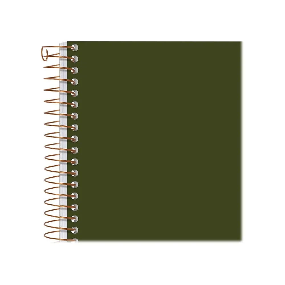 Subject Notebooks|Ampad Gold Fibre Subject Notebooks, 5" x 7", College Ruled, 100 Sheets, Green (20-801R)