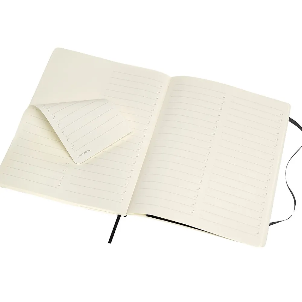 Notebooks|Assorted Publishers Professional Notebooks, 7.5" x 9.75", Narrow Ruled, 96 Sheets, Black (620831)