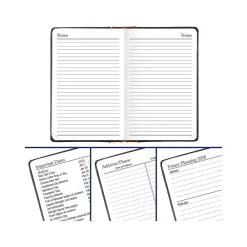 Journals|AT-A-GLANCE Fine Diary Pocket Hardcover 2025 Weekly and Monthly Diary, 2.75