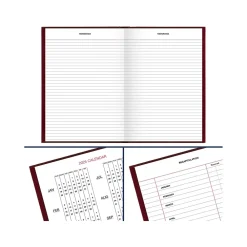 Journals|AT-A-GLANCE Standard Hardcover 2025 Daily Reminder, 5.75