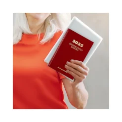 Journals|AT-A-GLANCE Standard Hardcover 2025 Daily Reminder, 5.75