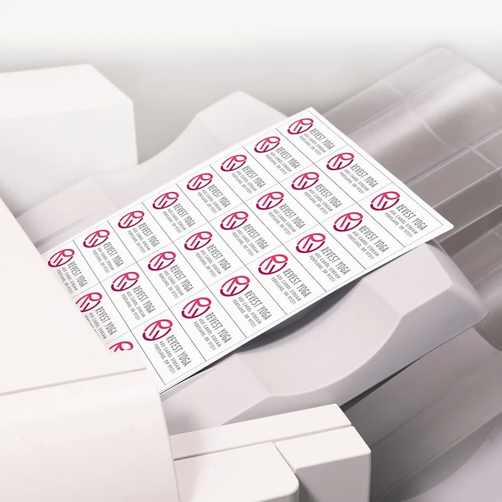 Labels|Avery Copier Address Labels, 1-3/8" x 2-13/16", White, 2,400 Labels/Box (5363)