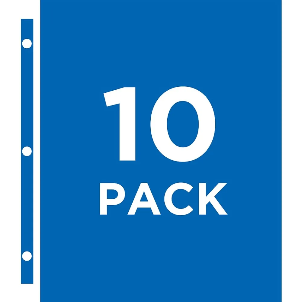 Sheet Protectors|Avery Photo Pages Lightweight Sheet Protectors, 4" x 6", Clear, 10/Pack (13406)