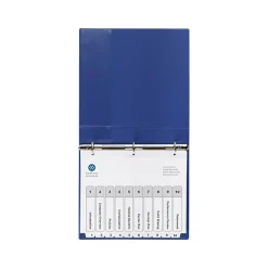 Dividers|Avery Ready Index Table of Contents Paper Dividers, 1-10 Tabs, White, 6 Sets/Pack (11823)