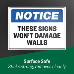 Labels|Avery Surface Safe Laser/Inkjet Label Safety Signs, 7