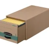 File Storage|Bankers Box® Bankers Box PREMIER File Storage Drawer, Black, 6/Carton (1231101)