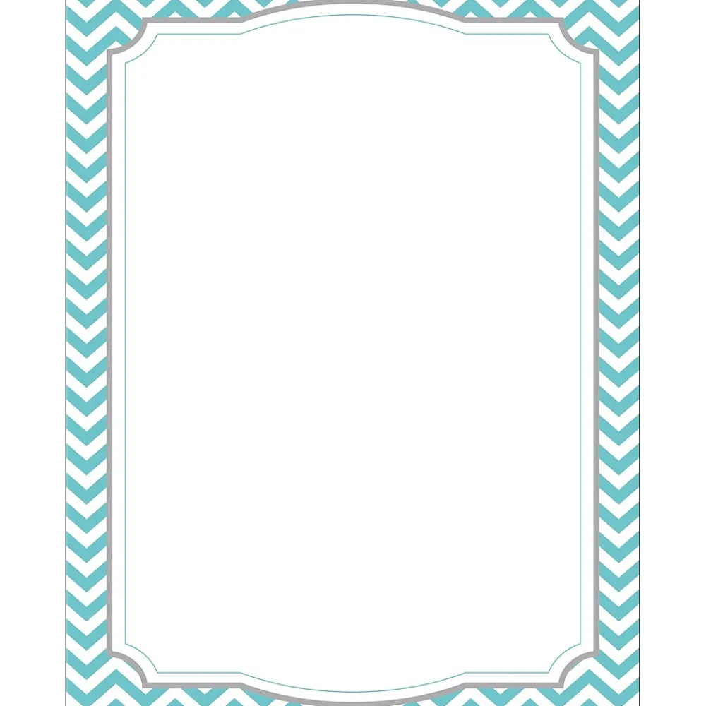 File Folders|Barker Creek Get Organized Beautiful Chevron File Folders, 1/3-Cut Tab, Letter Size, Assorted, 107/Set (137)
