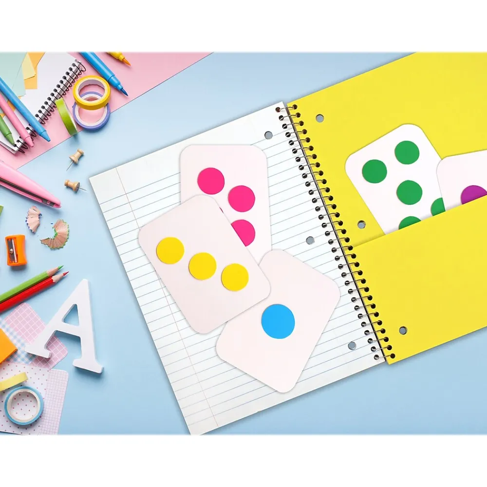 Subject Notebooks|Better Office 3-Subject Notebooks, 8" x 10.5", Wide Ruled, 120 Sheets, 6/Pack (25636-6PK)