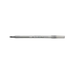 Pens|BIC Round Stic Xtra Life Ballpoint Pens, Medium Point, Black Ink, 432/Carton (GSM11BLKCT)