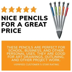 Pencils|BIC Xtra Smooth Mechanical Pencils, 0.7mm, #2 Medium Lead, Dozen (90085/MP11)