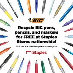 Pencils|BIC Xtra-Smooth Mechanical Pencil, 0.7mm, #2 Medium Lead, 40/Pack (MPP40MJ-BLK)