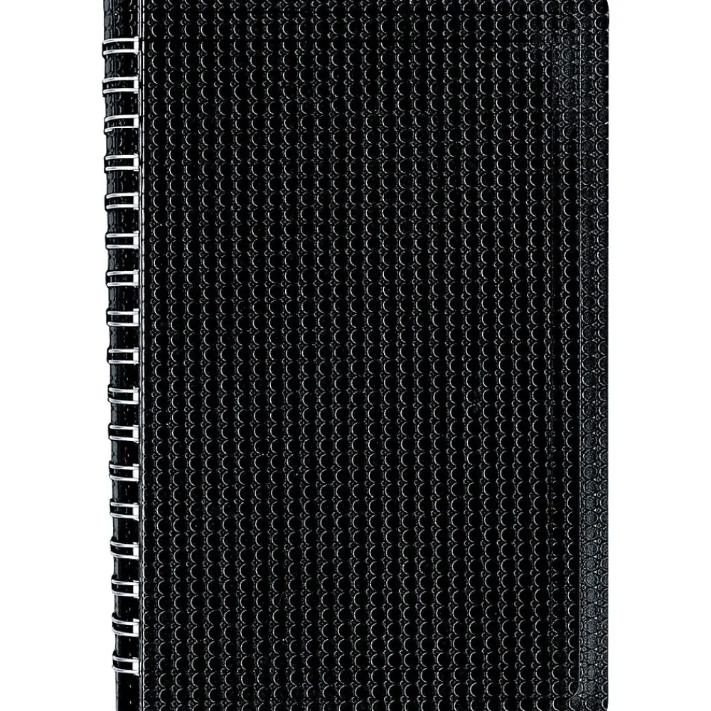 Notebooks|Blueline DuraFlex 1-Subject Professional Notebooks, 6" x 9.375", College Ruled, 80 Sheets, Black (B40.81)