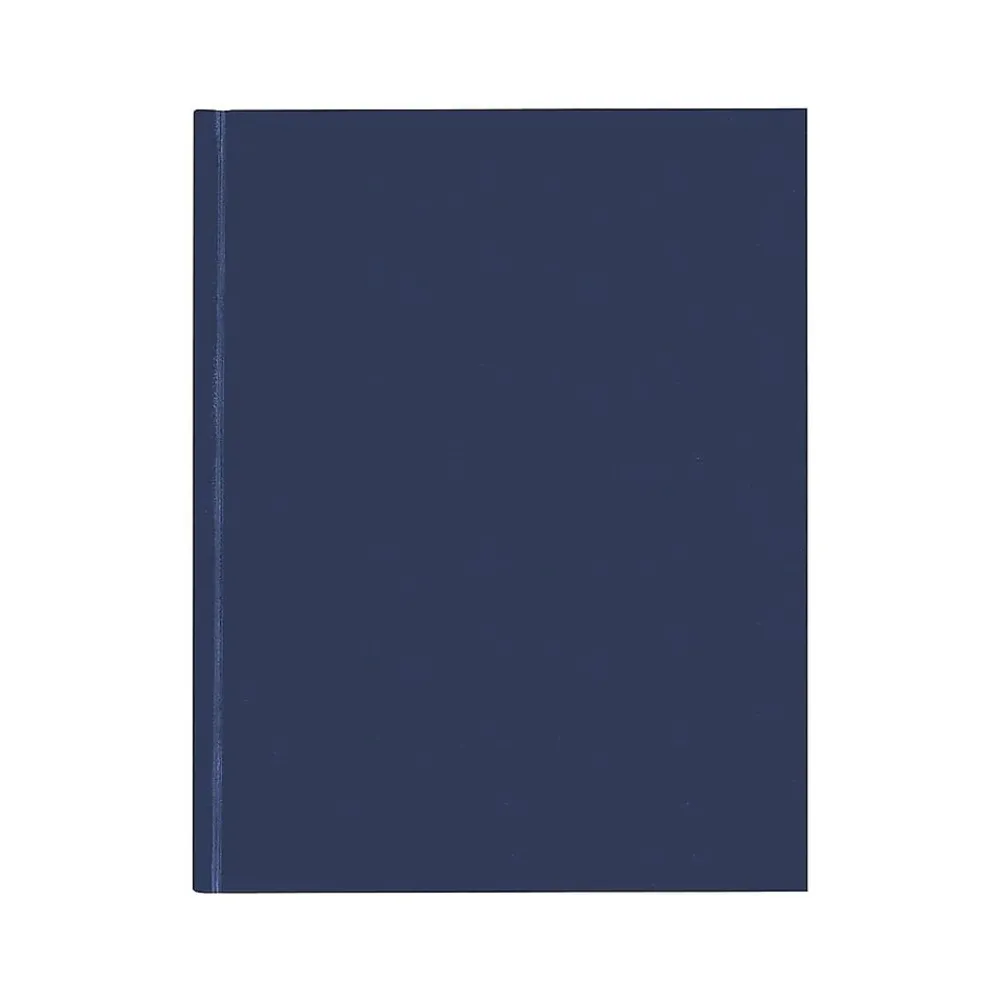 Notebooks|Blueline Professional Notebooks, 7.25" x 9.25", College Ruled, 96 Sheets, Blue (A9.82)
