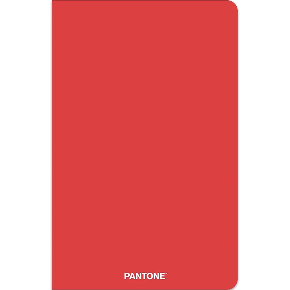 Journals|BrownTrout Pantone Soft Cover Journal, 5.25" x 8.25", Red, 192 Pages (9781975480561)