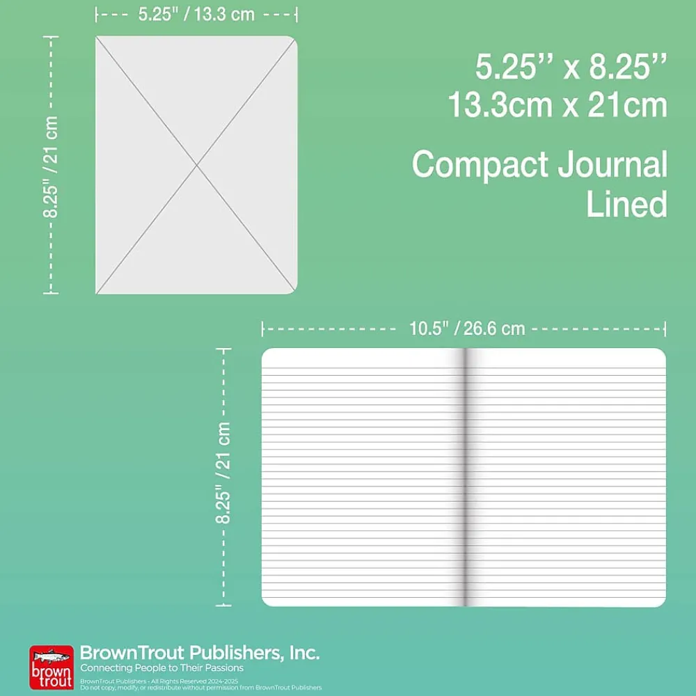 Journals|BrownTrout Pantone Soft Cover Journal, 5.25" x 8.25", Red, 192 Pages (9781975480561)