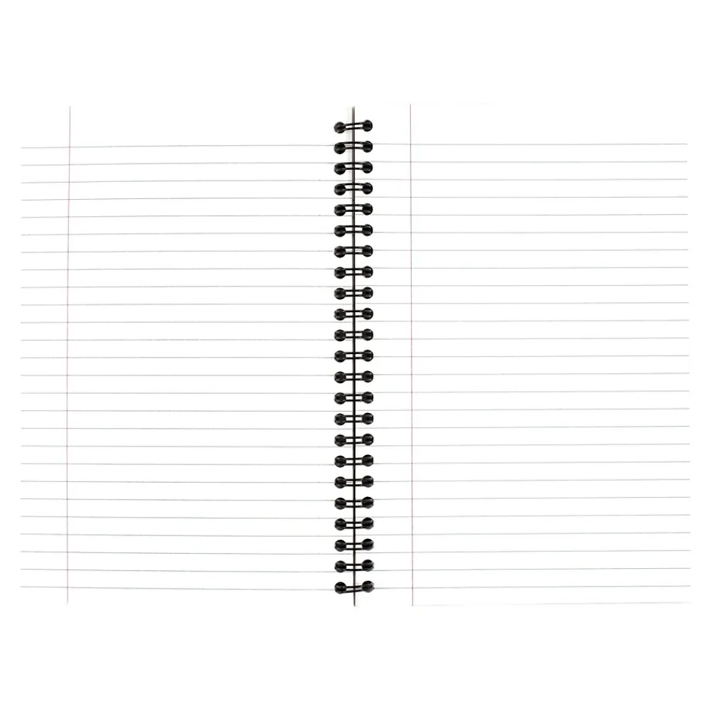 Subject Notebooks|Cambridge 1-Subject Notebooks, 5" x 8", Wide Ruled, 80 Sheets, Black (06074)