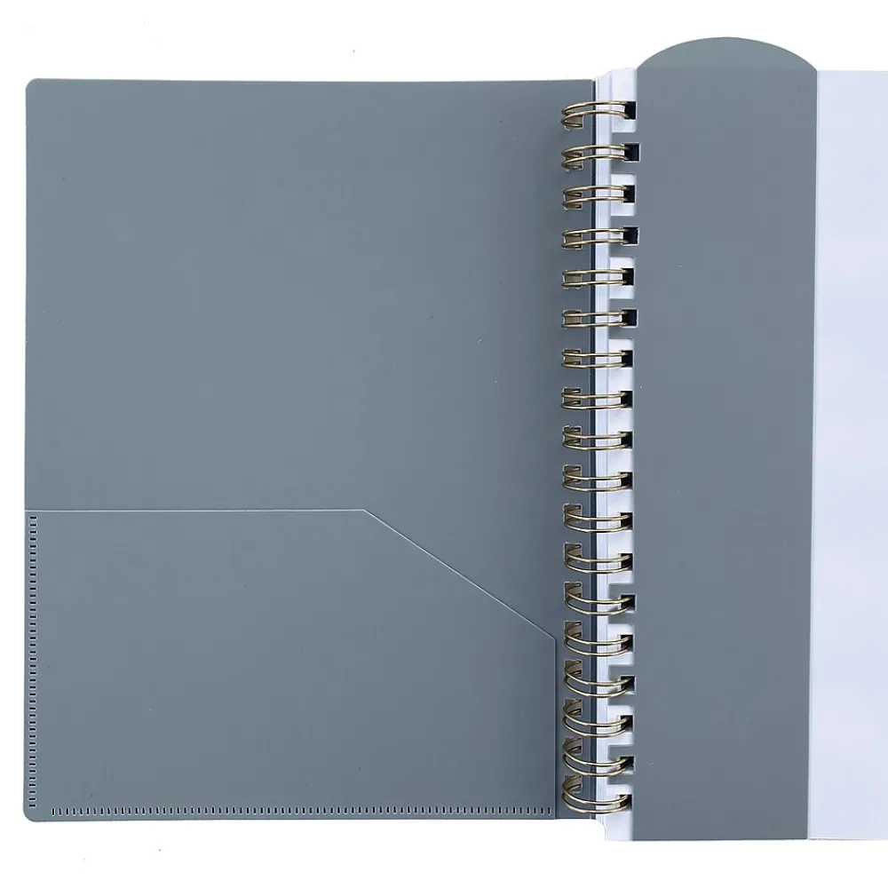 Notebooks|Carolina Pad Professional Notebooks, 7.88" x 9.94", Narrow Ruled, 100 Sheets, Assorted Colors (13054)