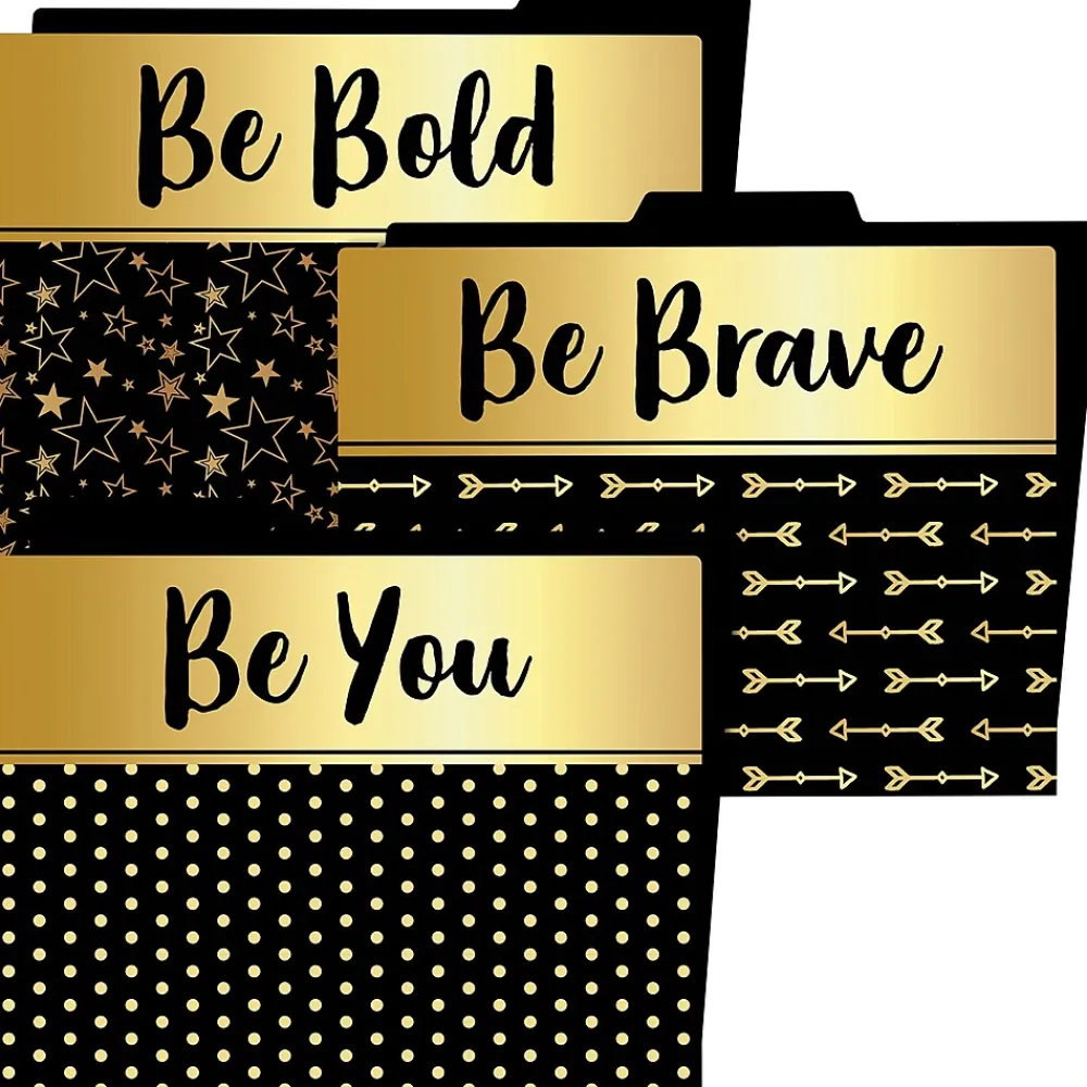 File Folders|Carson-Dellosa Carson Dellosa Sparkle and Shine Folder, 6/Pack (136021)