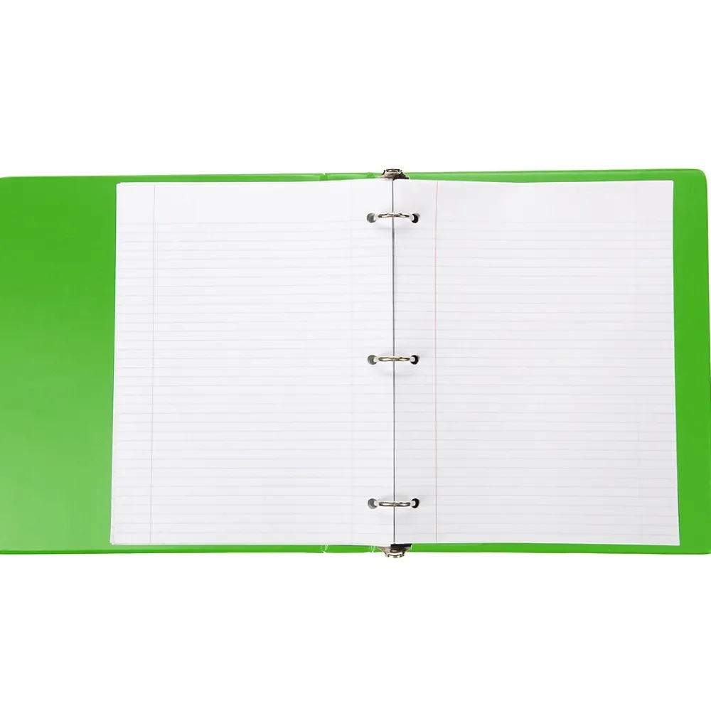 Filler Paper|C-Line College Ruled Filler Paper, 8" x 10.5", 3-Hole Punched, 100 Sheets/Pack, 12/Bundle (CLI22031-12)