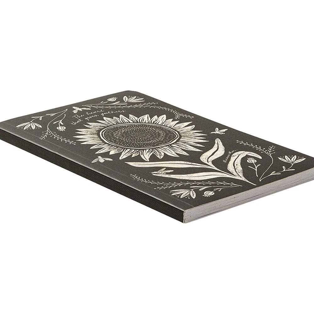 Journals|Compendium Inc The Heart That Gives, Gathers Journal, 5" x 8", Black/White (10288)