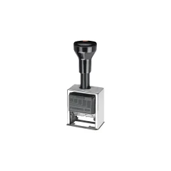 Stamps & Stamp Pads|Reiner Cosco Pre-Inked/Re-Inkable Multiple Movement Numbering Machine, Black (026304)