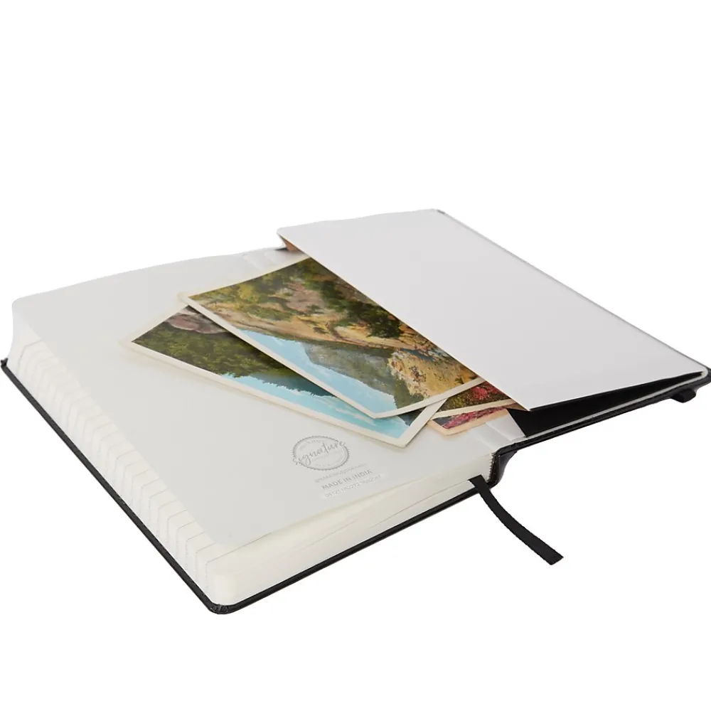 Journals|C.R. Gibson Journal, 5" x 8.25", Narrow Ruled, Brown, 192 Pages (MJ5-0002 )
