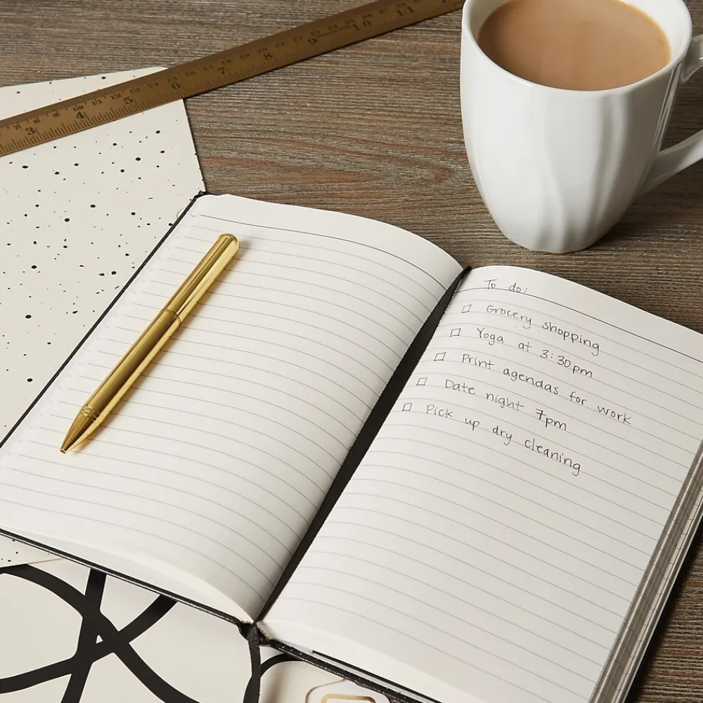 Journals|C.R. Gibson Journal, 5" x 8.25", Narrow Ruled, Brown, 192 Pages (MJ5-0002 )